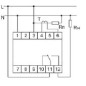 Реле тока PR-614 (для работы с внешним трансф. тока монтаж на DIN-рейке 35мм 230В AC 16А 1перекл. IP