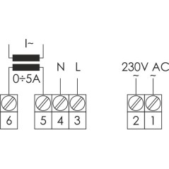 Указатель многофункциональный DMM-1T Uизм. 12-400В AC Iизм. 0.05-5, 1-9000 с внешн. ТТ Uпит. F@F EA0