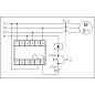 Реле контроля наличия и чередования фаз CKF-316 (монтаж на DIN-рейке 35мм 3х400/230+N 8А 1P IP20) F@