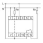 Реле тока PR-615 (4-30А сквозной канал монтаж на DIN-рейке 35мм 230В AC 16А 1НО IP20) F@F EA03.003.0