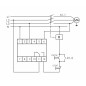 Реле контроля изоляции RKI (для контроля сопротивления изоляции в обмотках электродвигателей монтаж