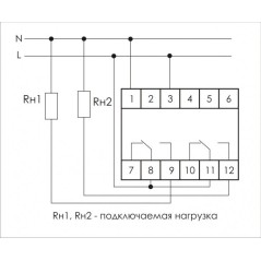 Реле времени PCR-515 2х8А 230В 2перекл. IP20 задержка включ. монтаж на DIN-рейке F@F EA02.001.006