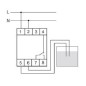 Реле уровня жидкости PZ-828 (без датчика, одноуровн., 2 модуля, монтаж на DIN-рейке) F@F EA08.001.00