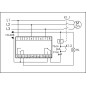 Реле контроля фаз для сетей с изолированной нейтралью CKF-345 (монтаж на DIN-рейке 35мм, регулировка