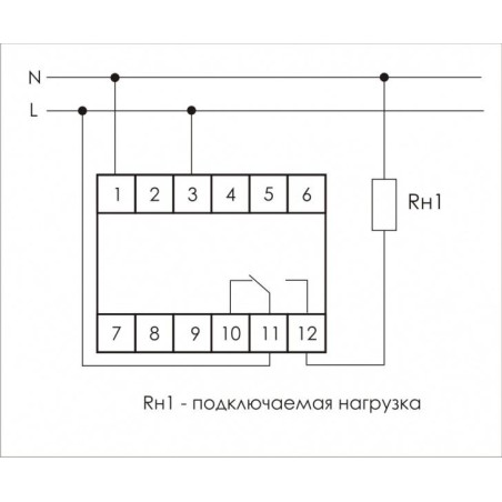 Реле времени PCU-511U 8А 12-264В AC/DC 1 перекл. IP20 многофункц. монтаж на DIN-рейке F@F EA02.001.0