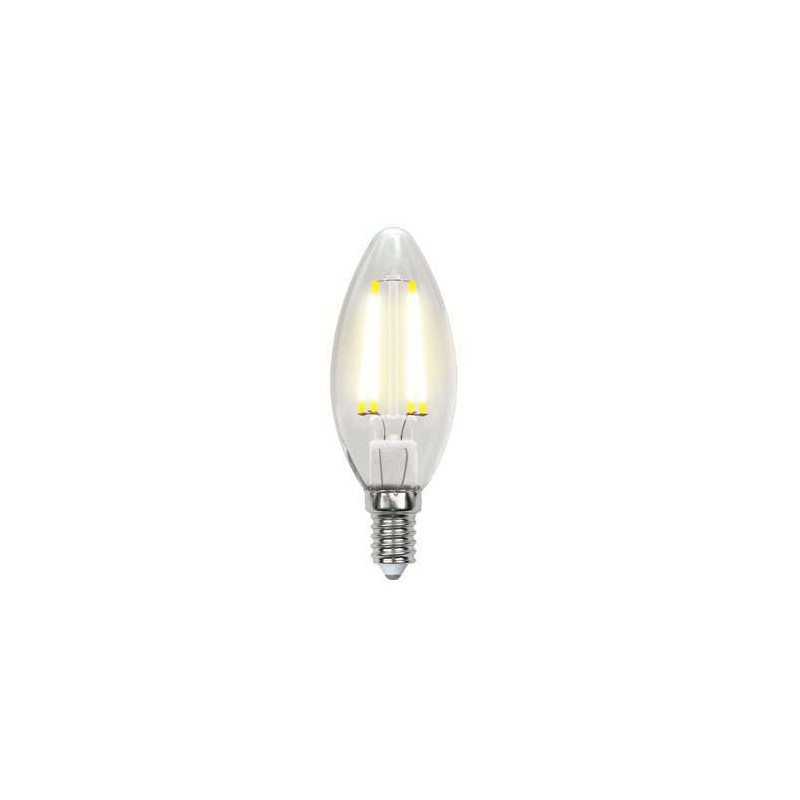 Лампа светодиодная LED-C35-6Вт/WW/E14/CL PLS02WH картон Uniel UL-00000199