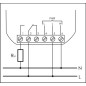 Реле промежуточное PK-1Z-230 (100-265 AC/DC 16А 1NO/NC для установки в монтажную коробку d60мм) F@F