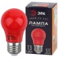 Лампа светодиодная ERARL50-E27 A50 3Вт груша красн. E27 13SMD для белт-лайт ЭРА Б0049580