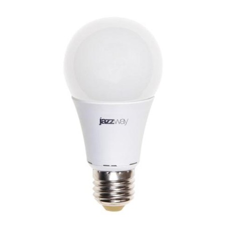 Лампа светодиодная PLED-ECO 7Вт A60 грушевидная 3000К тепл. бел. E27 570лм 230В JazzWay 1033178