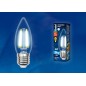 Лампа светодиодная LED-C35-13W/4000K/E27 /CL PLS02WH Sky 13Вт прозрачная 4000К нейтр. бел. (упак. ка