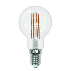 Лампа светодиодная LED-G45-13W/3000K/E14/CL PLS02WH Sky прозр. картон Uniel UL-00005905