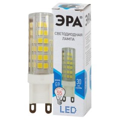 Лампа светодиодная JCD-7w-220V-corn ceramics-840-G9 560лм ЭРА Б0027866