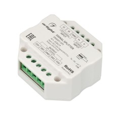 Усилитель SMART-SPI 12-24В 2 output IP20 пластик Arlight 028419