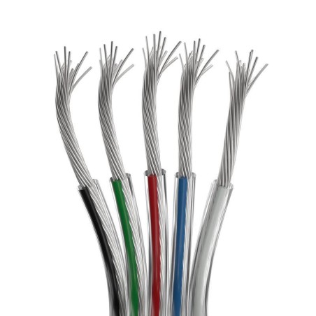 Шлейф питания ARL-22AWG-CLEAR-5Wire-CU (уп.50м) Arlight 034967