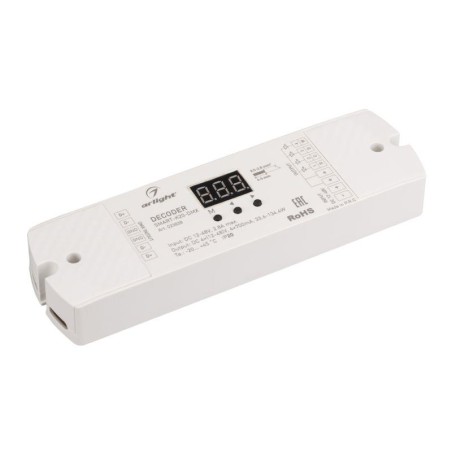 Декодер SMART-K20-DMX (12-48В 4х700мА) (IP20 пластик) Arlight 023828