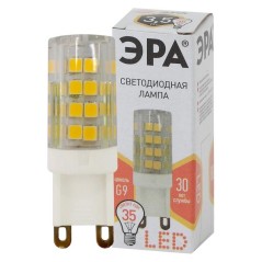 Лампа светодиодная JCD-3.5w-220V-corn ceramics-827-G9 280лм ЭРА Б0027861