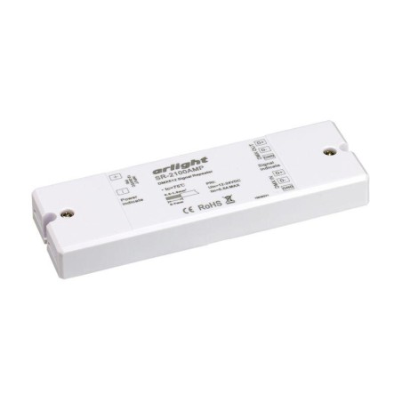 Усилитель DMX-сигнала SR-2100AMP (12-24В 1CH) (IP20 пластик) Arlight 019460