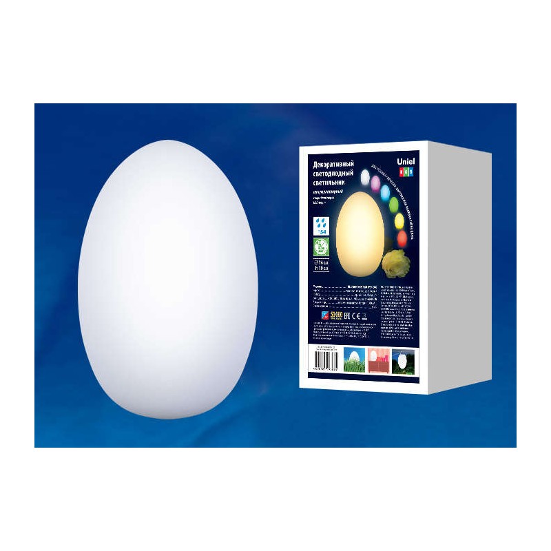 Светильник светодиодный ULG-R003 019/RGB IP54 EGG Uniel UL-00003302