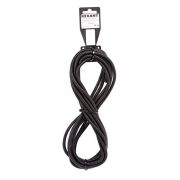 Труба автомобильная гофрированная ПП разрезная d4.7мм черн. (уп.5м) Rexant 15-0505