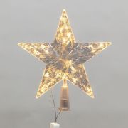 Фигура светодиодная «Звезда» 22см LED тепл. бел. 230В IP20 на елку постоян. свечение Neon-Night 501-006