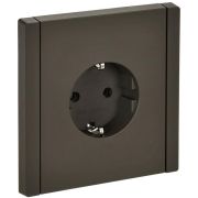 Розетка СП FORTE&PIANO FP315 16А с заземл. защ. шторки винт. крепл. сер. IEK FP-R14-16-K03