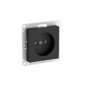 Розетка AtlasDesign 16А без заземл. без шторок быстрозажим. клем. механизм карбон SE ATN001041S