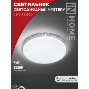 Светильник светодиодный DECO MYSTERY 95Вт 6500К 10000лм 230В 500х73мм IN HOME 4690612058641