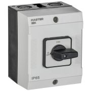 Переключатель кулачковый 25А (сх. 10) в боксе стандартная рукоятка IEK MI-CS20-025-010