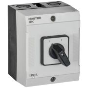 Переключатель кулачковый 10А (сх. 55) в боксе стандартная рукоятка IEK MI-CS20-010-055