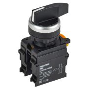 Переключатель 2 полож. 1НО+1НЗ возвратный длин. ручка MASTER IEK MI-SW60-11XB22-3-25-2-K02