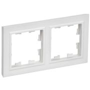 Рамка 2-м BRITE РУ-2-БрАБ арктич. бел. IEK BR-M22-K91