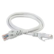 Патч-корд UTP кат.5e 0.5м сер. ITK PC01-C5EU-05M
