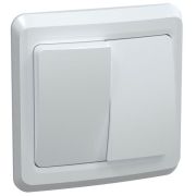 Выключатель 2-кл. СП Вега 10А IP20 ВС10-2-0-ВБ бел. GENERICA EVV20-K01-10-DM