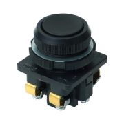 Выключатель кнопочный КЕ-011 У3 исп.2 1НО+1НЗ цилиндр 10А IP40 660В черн. Электротехник ET502424