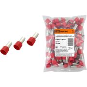 Наконечник-гильза Е50-20 50мм2 с изол. фланцем TDM  SQ0512-0010 (штучно)